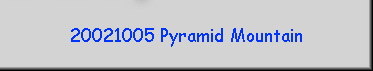 20021005 Pyramid Mountain