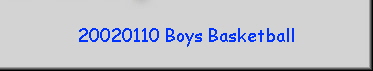 20020110 Boys Basketball